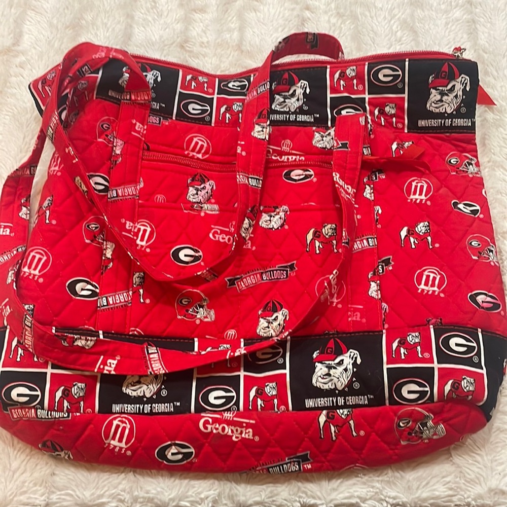 Large Georgia Bulldogs Bag
